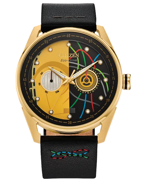 C-3PO Rewired Multiple Dial Leather Strap BU4026-05W | CITIZEN C-3PO Rewired Multiple Dial Leather Strap BU4026-05W | CITIZEN